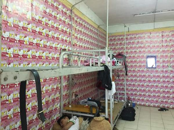 ca ktx nam chia nhau di khap ha noi tim giay dan tuong... hello kitty va cai ket "het hon" - 1