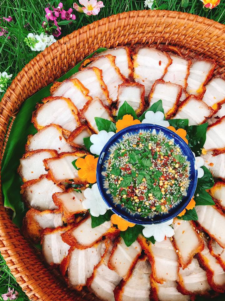 Thịt ba chỉ chiên giòn chấm mắm tuyệt ngon cho cuối tuần - 1