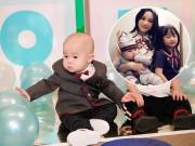 Làm mẹ - Mới 1 tuổi nhưng con trai Huyền Baby mặc toàn đồ hiệu, "cả cây" có giá gần 25 triệu đồng