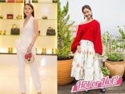 Thời trang - Quỳnh Búp Bê ngoài đời hở bạo đánh bật My "sói", Lâm Tâm Như lùn, béo vì ham đồ hiệu