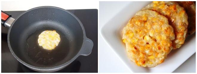 Chị em nào amp;#34;lườiamp;#34; nấu ăn sáng, làm ngay bánh ngô chiên chỉ 10 phút là xong - 3