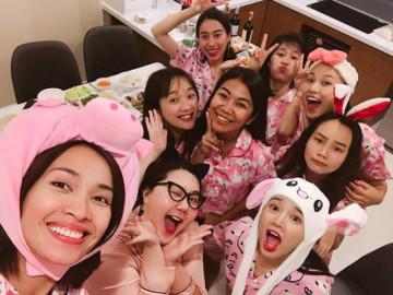 Nhã Phương cùng nhóm bạn tổ chức tiệc độc thân nhắng nhít trước khi đi lấy chồng