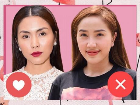 Cùng kiểu tóc đơn giản tự nhiên, Hà Tăng xinh đẹp mặn mà, Bảo Thy "cứng đơ" khó nhận ra