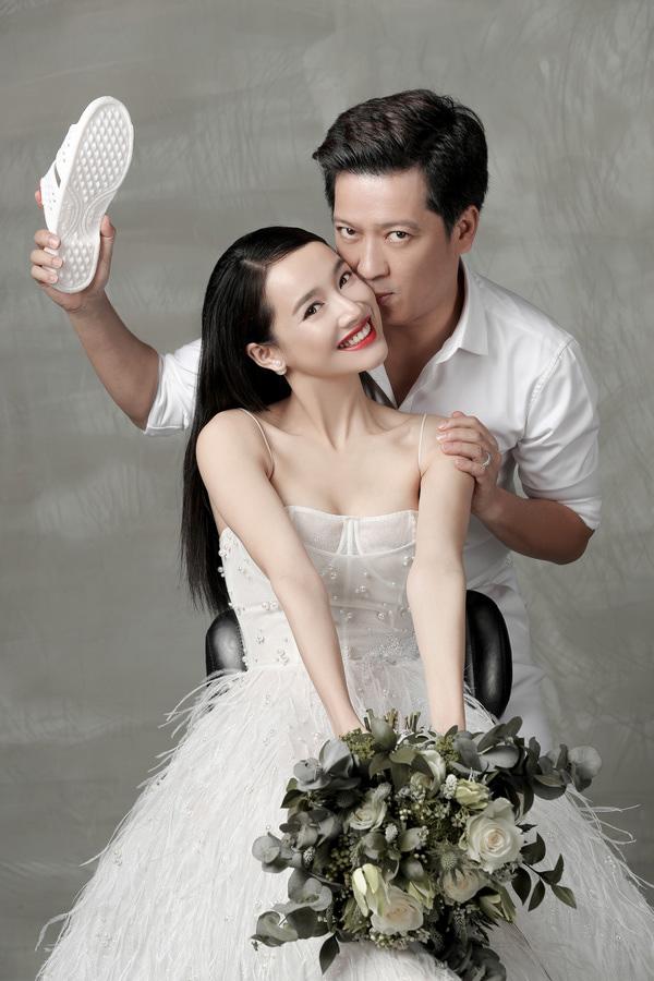 Khác với Đặng Thu Thảo, Tú Anh, Nhã Phương chọn kiểu tóc này trong bộ ảnh cưới - 3