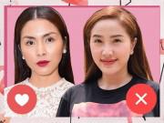 Làm đẹp - Cùng kiểu tóc đơn giản tự nhiên, Hà Tăng xinh đẹp mặn mà, Bảo Thy "cứng đơ" khó nhận ra