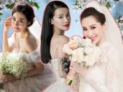 Làm đẹp - Khác với Đặng Thu Thảo, Tú Anh, Nhã Phương chọn kiểu tóc này trong bộ ảnh cưới