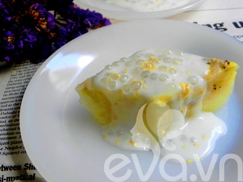 Cách làm bánh chuối hấp nước cốt dừa bằng nồi cơm điện - 9