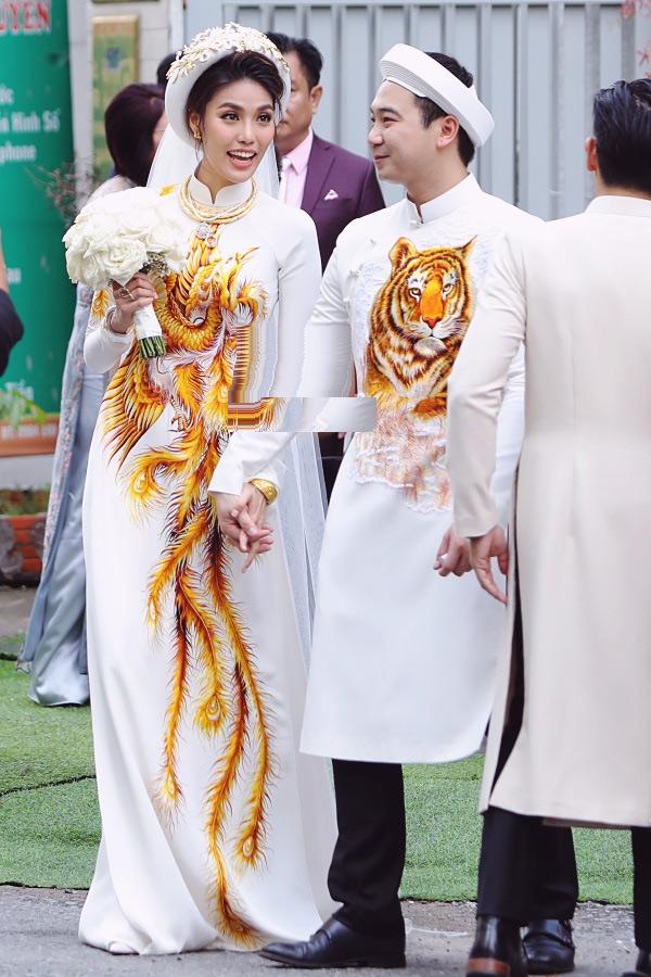 Nhan sắc Lan Khuê trong đám hỏi sáng nay: Đẹp như... bình thường! - 1