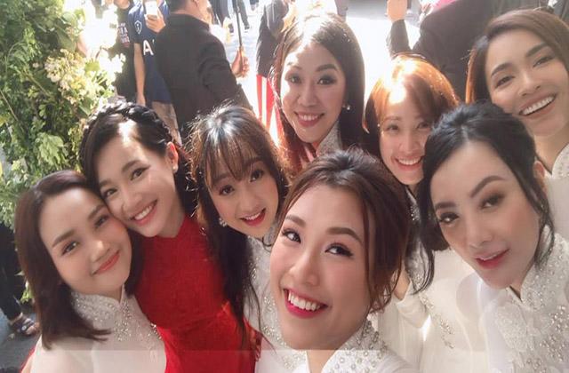 Nhan sắc kẻ 8 lạng người nửa cân của Lan Khuê và Nhã Phương ngày về nhà chồng - 8