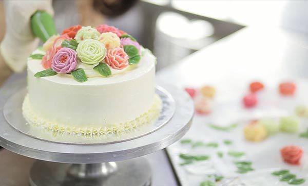 cach lam banh kem sinh nhat vua mem vua thom, dep mat tang nguoi than - 6