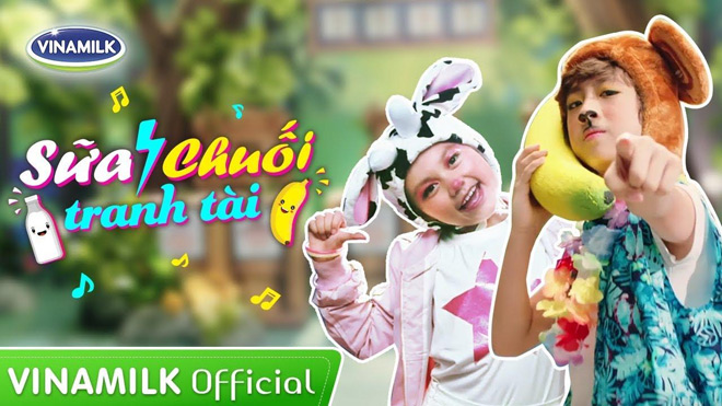 Hiện tượng mạng mới nổi dành cho bé “MV Sữa Chuối tranh tài” - 1