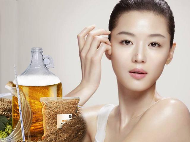 Một lon bia có thể thay thế các sản phẩm dưỡng trắng da đắt tiền, bạn có tin không?