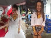 Tin tức - Cô dâu đeo vàng trĩu cổ trong ngày cưới: Chú rể Đài Loan đã đem hết vàng về nước