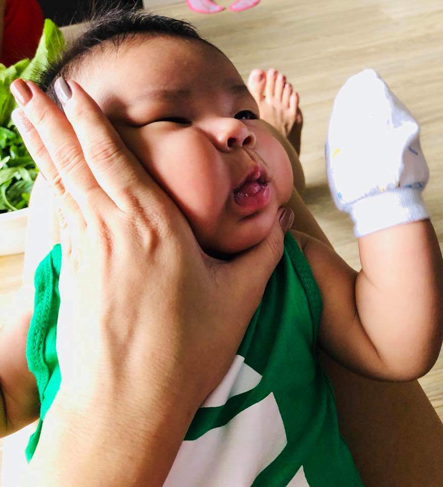 con trai duoc khen giong bo y duc va day la cau tra loi cua ca si hai bang - 6