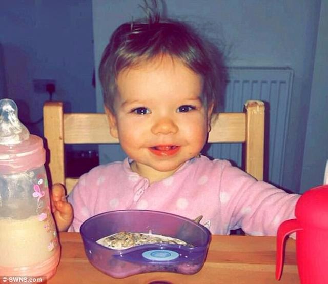 be gai 18 thang tuoi bi cho can rach mat, chu cho tho o dung nhin khong them xin loi - 1