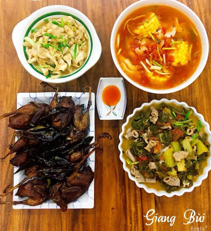 chieu chong kho tinh, vo dam nau bua nao cung ngon, cac con thi nhau cham diem cao - 3