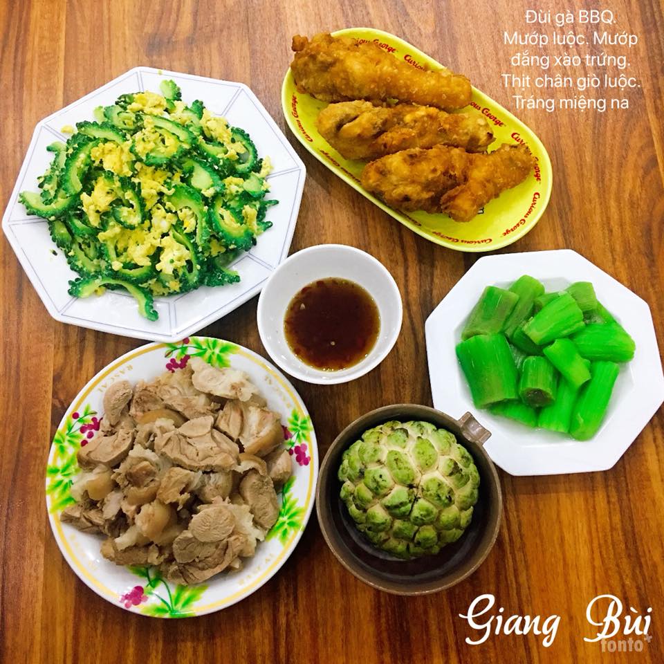 chieu chong kho tinh, vo dam nau bua nao cung ngon, cac con thi nhau cham diem cao - 9