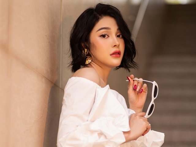 Lily Chen Tình Bolero cắt phăng mái tóc dài, hóa quý cô gợi cảm dạo phố