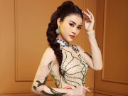 Phim - Á hậu Lý Kim Thảo sắc sảo với áo dài cầu kỳ, muốn lấn sân điện ảnh chuyên nghiệp