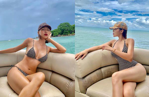 Đến bikini mà Kỳ Duyên cùng phải diện amp;#34;có đôi có cặpamp;#34; với người yêu tin đồn - 7