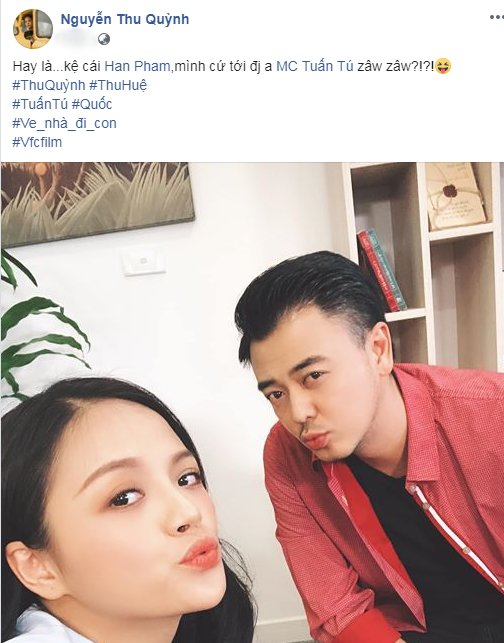 Về Nhà Đi Con: Thu Quỳnh rủ MC Tuấn Tú amp;#34;tiến tớiamp;#34;, không quên đá xéo amp;#34;em rểamp;#34; Quốc Trường - 1