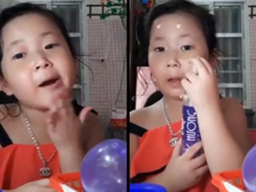 Cô bé livetream giả bán hàng khiến dân mạng cười nghiêng ngả