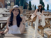 Thời trang - Giật mình trước hình ảnh Diệp Lâm Anh bầu 5 tháng mà như không, và đây chính là lý do!