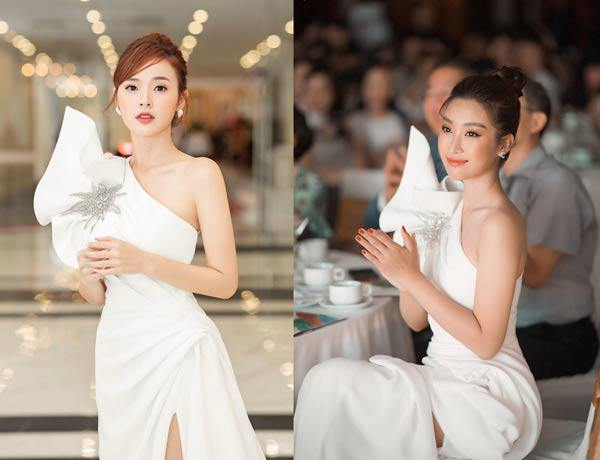 Chung đụng váy áo, Đỗ Mỹ Linh và Midu mỗi người một vẻ, vẹn cả mười phân - 1