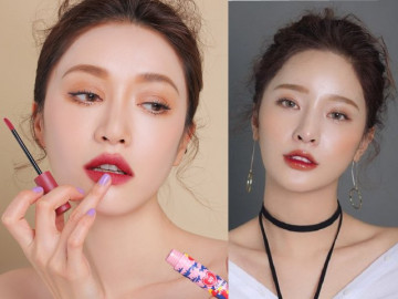 Phái đẹp Hàn mê trang điểm mỏng tang, son và tóc nổi như sao chổi