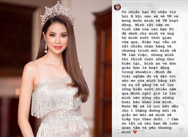 Sau khi bị amp;#34;bóc mẽamp;#34; kém tiếng Anh, Phạm Hương tuyên bố rời xa showbiz, chưa muốn về Việt Nam - 3