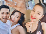 Làm đẹp - Đăng hình đính hôn tình tứ, Đông Nhi khiến cộng đồng mạng chú ý bởi chi tiết lạ