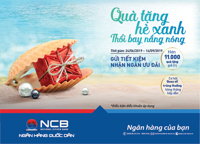 11.000 phần quà cho khách hàng gửi tiết kiệm tại NCB - 1