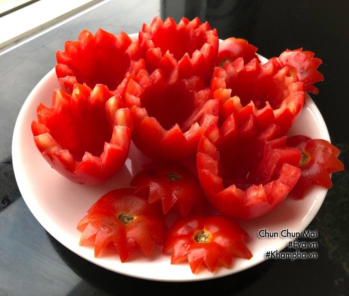 Cà chua nhồi cá thác lác hấp thơm ngon, bổ dưỡng cho cả nhà - 3