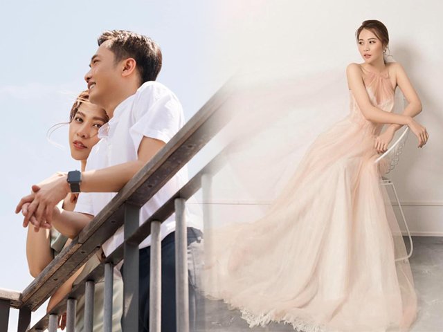 Không phải loạt váy này, váy cưới đẹp như cổ tích của Cường Đô La vẫn được giấu kín