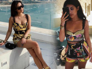 Thời trang - Những chiếc áo croptop của em chồng Hà Tăng có giá “trên trời”