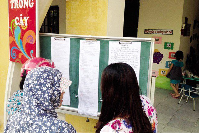 Tuyển sinh mầm non tại Hà Nội: “Tỷ lệ chọi” khiến phụ huynh ngán ngẩm - 1