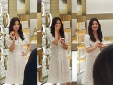 Fan nói 1 câu khiến Song Hye Kyo phải bật cười sau 10 ngày không xuất hiện vì ly hôn
