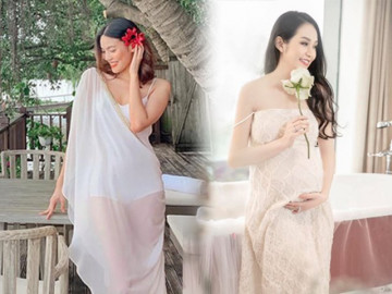 Riêng gì Diệp Lâm Anh, Vbiz còn có 2 bà bầu giữ dáng đẹp "nổ đom đóm mắt" đây!