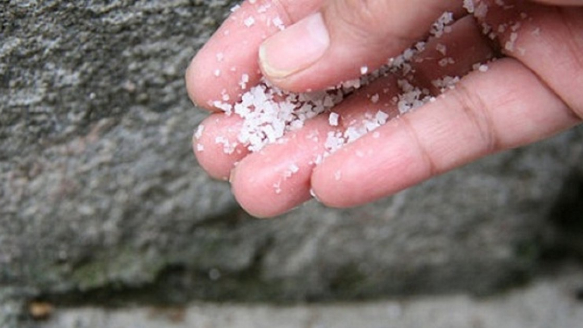 H&oacute;a ra đ&acirc;y l&agrave; l&yacute; do rất nhiều người rắc muối quanh nh&agrave;, đặc biệt v&agrave;o những  ng&agrave;y mưa