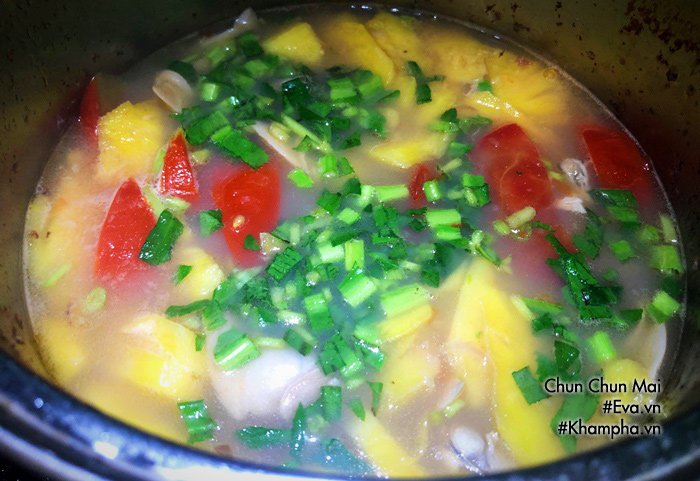 Canh nghêu nấu dứa thanh mát, cả nhà vừa ăn vừa xin hết bát này đến bát khác - 5