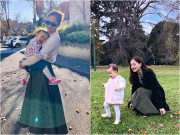 Làm mẹ - Lan Phương đưa con gái về quê nội, nhìn ảnh chụp hai mẹ con ai cũng xuýt xoa