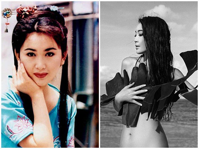 Kỷ niệm tuổi U60, Phan Kim Liên lẳng lơ nhất màn ảnh Ôn Bích Hà lấy lá chuối che ngực