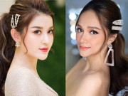Làm đẹp - Kẹp tóc mái tưởng sến súa, nay được Hương Giang, Huyền My lăng xê trở thành trào lưu