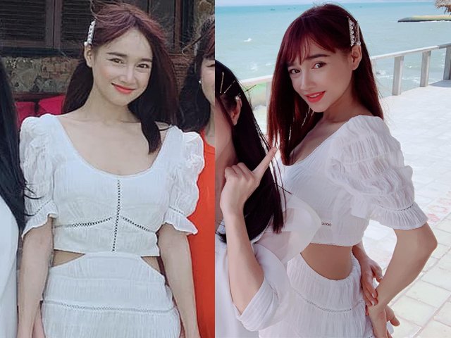 Nổi tiếng là gái ngoan, nhưng mỗi lần diện đồ khoe eo, Nhã Phương lại gây sốt - 2