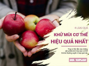 Làm đẹp - 4 loại thực phẩm đã ngon còn giúp bạn khử sạch mùi hôi cơ thể