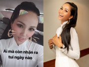 Thời trang - Hoa hậu H'Hen Niê sợ fan không nhận ra khi bỗng dưng để tóc thẳng, mặc áo dài trắng