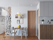 Nhà đẹp - Top 4 gợi ý xây vách ngăn phòng khách giúp nhà rộng gấp 2, đơn giản mà vẫn đẹp