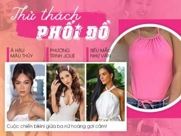 Cuộc chiến bikini nảy lửa giữa ba nữ hoàng gợi cảm: Mâu Thủy, Như Vân, Phương Trinh Jolie