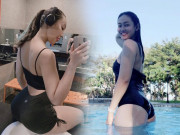 Làm đẹp - Hot girl phòng gym tiết lộ cách để có được vòng ba 98cm căng tràn sức sống