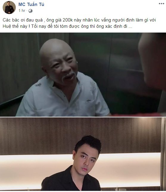 Quốc Trường đe dọa amp;#34;bạn thânamp;#34;, MC Tuấn Tú đòi dằn mặt biến thái Về Nhà Đi Con - 4